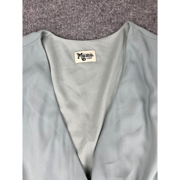 Show Me Your Mumu Audrey Maxi Dress Women's Large Green Belted Pullover - Picture 2 of 8